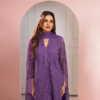 amethyst farshi suit set