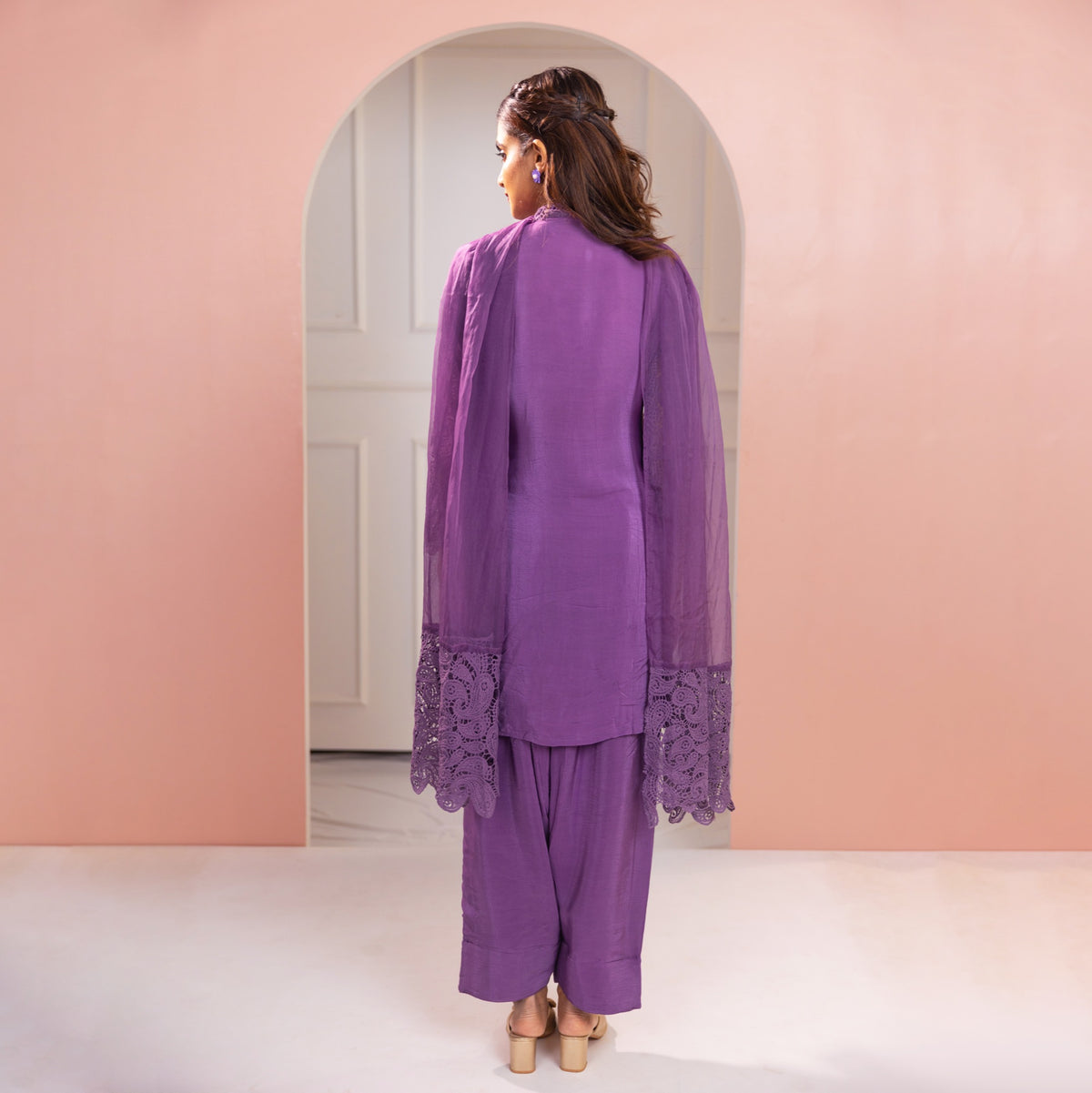 amethyst farshi suit set